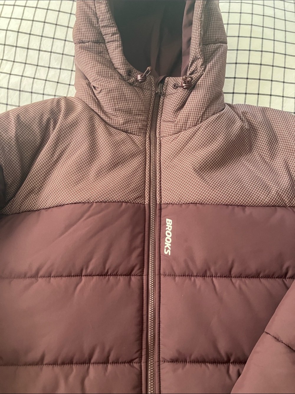 NWOT BROOKS PUFFY JACKET - Picture 3 of 9
